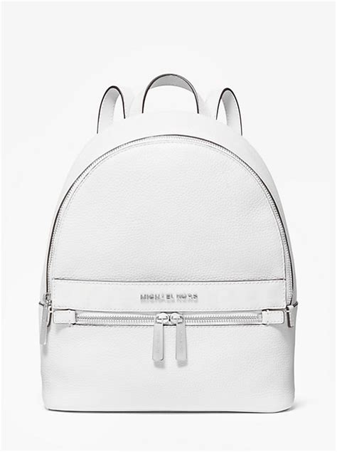 Kenly Large Pebbled Leather Backpack 